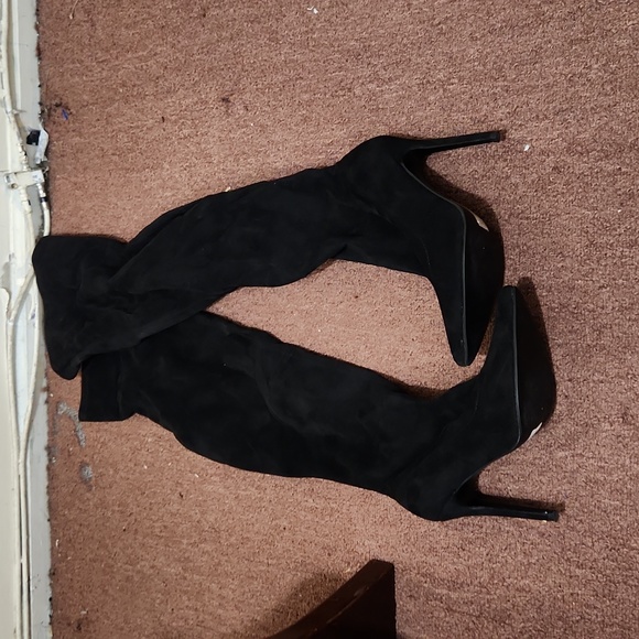 Asos design thigh high boots - Picture 1 of 1